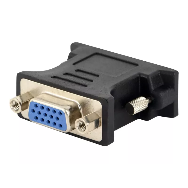 Zmieniarka płci kabla DVI-A VGA 15-pin Gembird A-DVI-VGA-BK