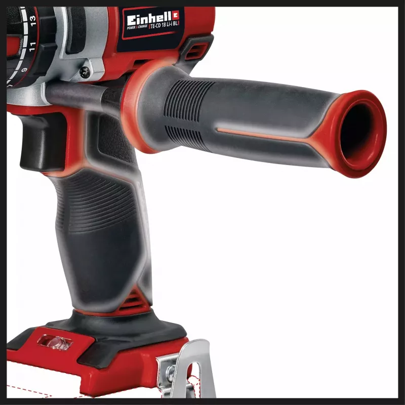 Einhell Expert Plus TE-CD 18 Li - Wiertarka udarowa/wiertarko-wkrętarka - Bezprzewodowa - 2 prędkości - Uchwyt kluczykowy 13 mm - 60 N·m - bez akumulatora - 18 V