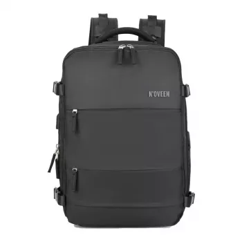 Plecak NOVEEN CTB400 unisex 25 L, poliester, 40×25×20 cm, czarny