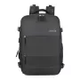 Plecak NOVEEN CTB400 unisex 25 L, poliester, 40×25×20 cm, czarny