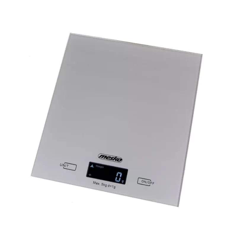 Mesko | Waga kuchenna | MS 3145 | Maksymalna waga (udźwig) 5 kg | Działka 1 g | Typ wyświetlacza LCD | Srebrny
