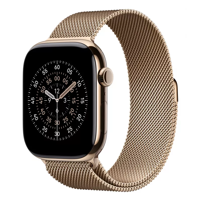 Pasek Apple Milanaise, złoty, 46 mm, S/M, MGJ44ZM/A