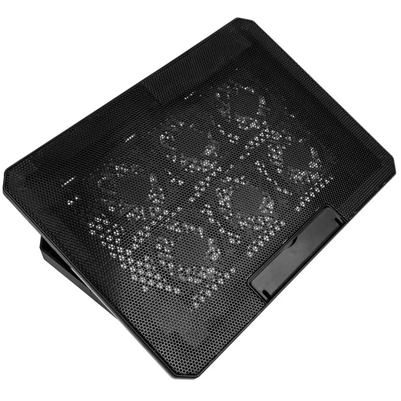 Podkładka chłodząca pod laptop Kolink KL-F500 do 17,3 cala (43,9 cm) — 6 wentylatorów, 1900 RPM, USB, czarna