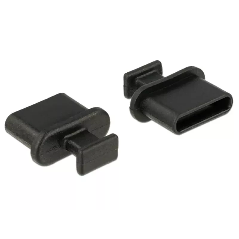 Osłona zabezpieczająca gniazdo DeLOCK 64013 USB Type-C Czarny