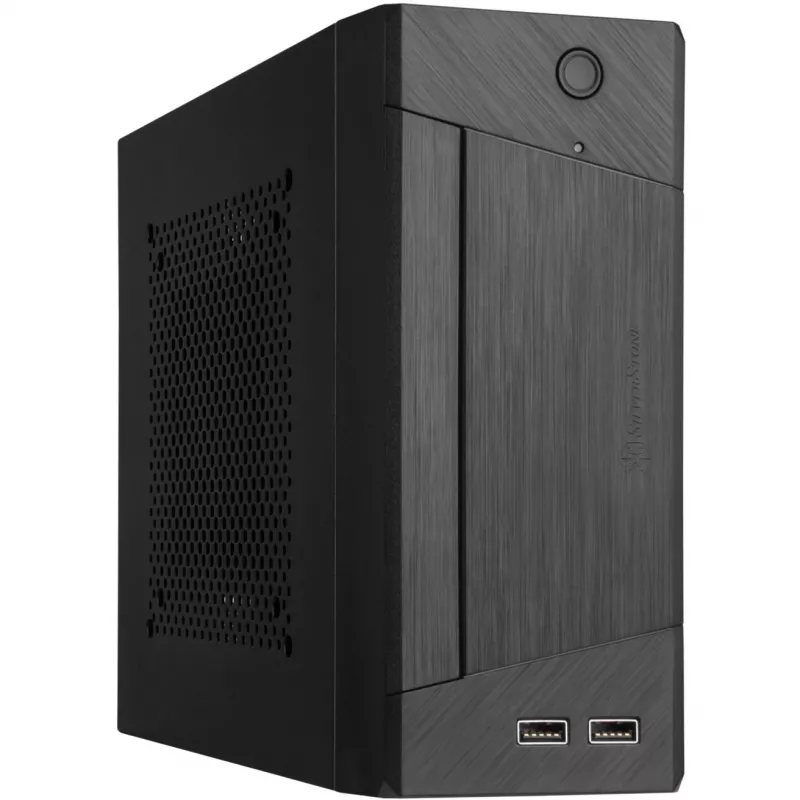 SilverStone MILO ML10 - USFF - Mini-ITX - bez zasilacza - Czarny - USB/Audio (SST-ML10B)