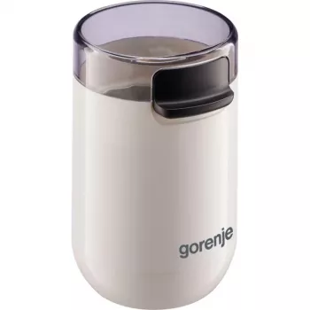 Gorenje | Młynek do kawy | SMK150SW | 150 W | Pojemność na ziarna kawy 45 g | Wyłącznik bezpieczeństwa pokrywy | Biały