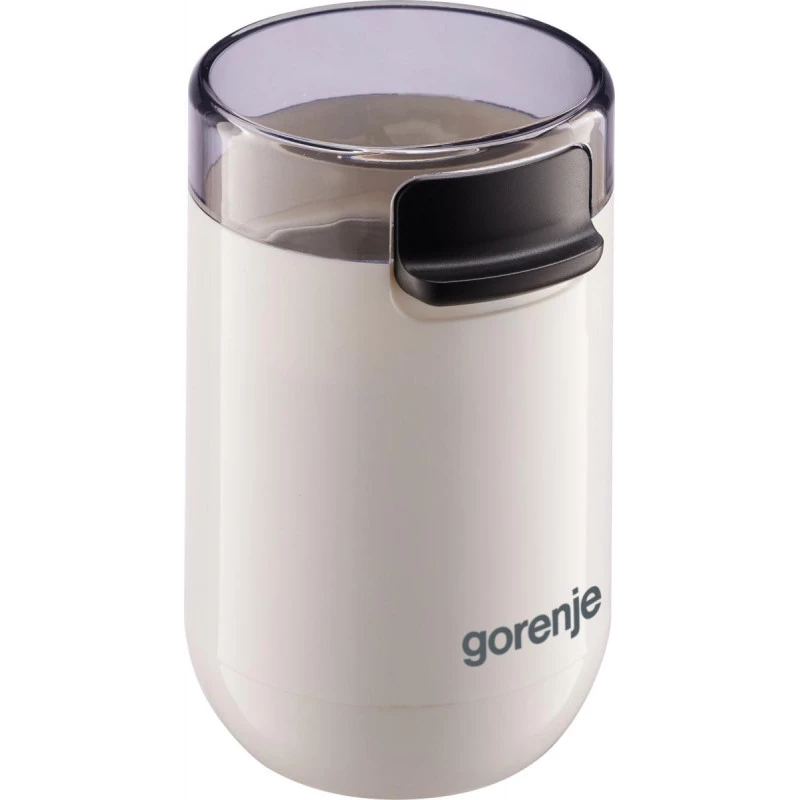 Gorenje | Młynek do kawy | SMK150SW | 150 W | Pojemność na ziarna kawy 45 g | Wyłącznik bezpieczeństwa pokrywy | Biały