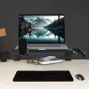 Podstawka Ergo Office pod laptop/monitor, maks. obciążenie 20kg, dla przekątnej 13-32, czarna, ER-303 B