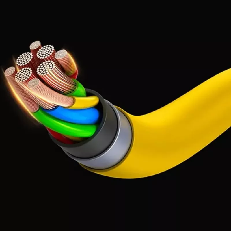 Kabel USB-C na USB-C NUBIA Redmagic 6A, szybkie ładowanie i transfer danych, 1 m