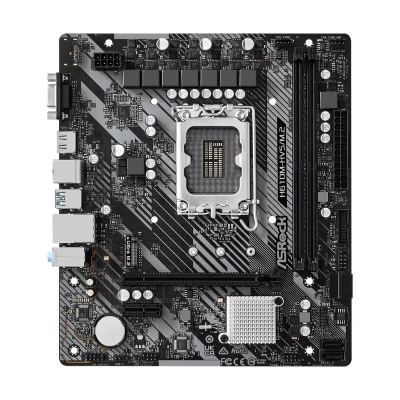 ASRock H610M-HVS/M.2 R2.0 DDR4 LGA1700 Micro-ATX Płyta główna