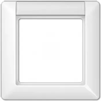 Płytka ścienna JUNG AS 581 NA WW biała, duroplast, 80,5×80,5 mm