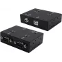 adapter kablowya szeregowego Exsys USB 2.0 na 2-portowy RS-232 EX-13072HM metalowa obudowa