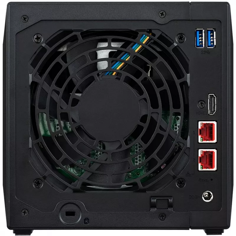 ASUSTOR Nimbustor 4 AS5304T - serwer NAS - 4 kieszenie - SATA 6Gb/s - RAID 0, 1, 5, 6, 10, JBOD - RAM 4GB - 2,5 Gigabit Ethernet - obsługa iSCSI (90-AS5304T00-MD30)