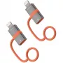 Adapter USB-C na Lightning 4smarts 541522, 27W PD, 2 szt.