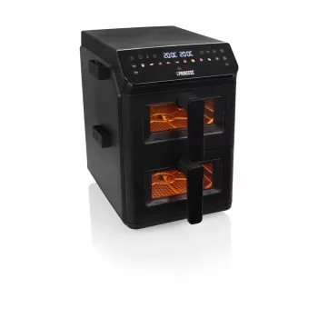 Princess Double Stack Airfryer | 182490 | Moc 3000 W | Pojemność 11,2 L | Czarny