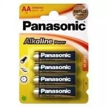 Panasonic 1x4 LR6APB - alkaliczne - 1,5 V - 14,5 mm - 14,5 mm - 50,5 mm - AA-M (LR6APB/4BP)