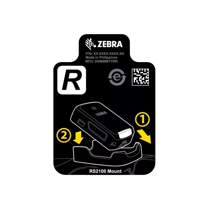 Zebra SG-RS2X-HMTRA-01 holder Passive holder Barcode scanner Czarny
