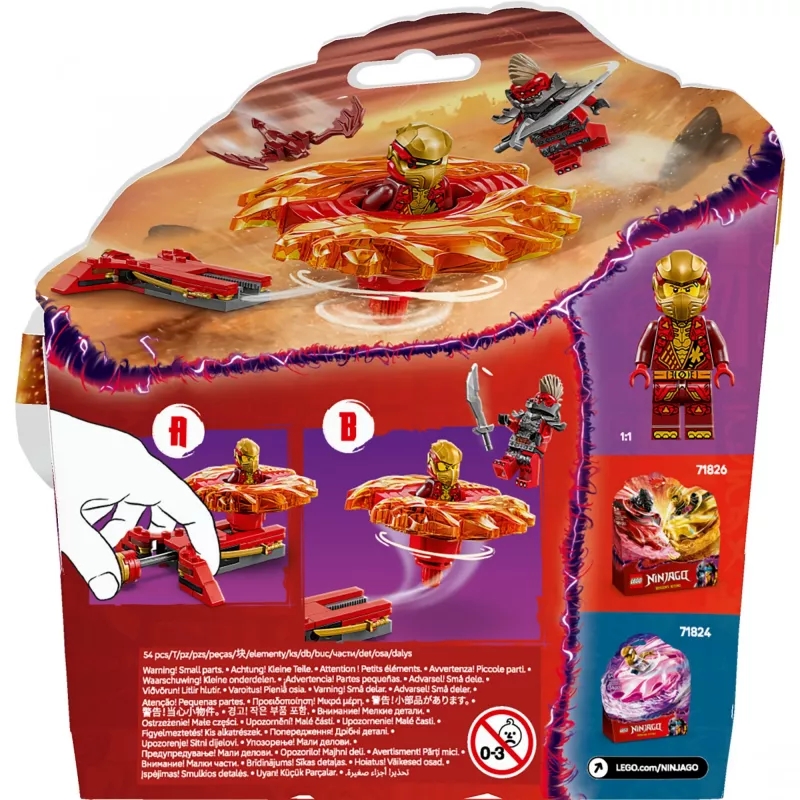 LEGO NINJAGO 71823 Spinner Spinjitzu Smoka Kaja