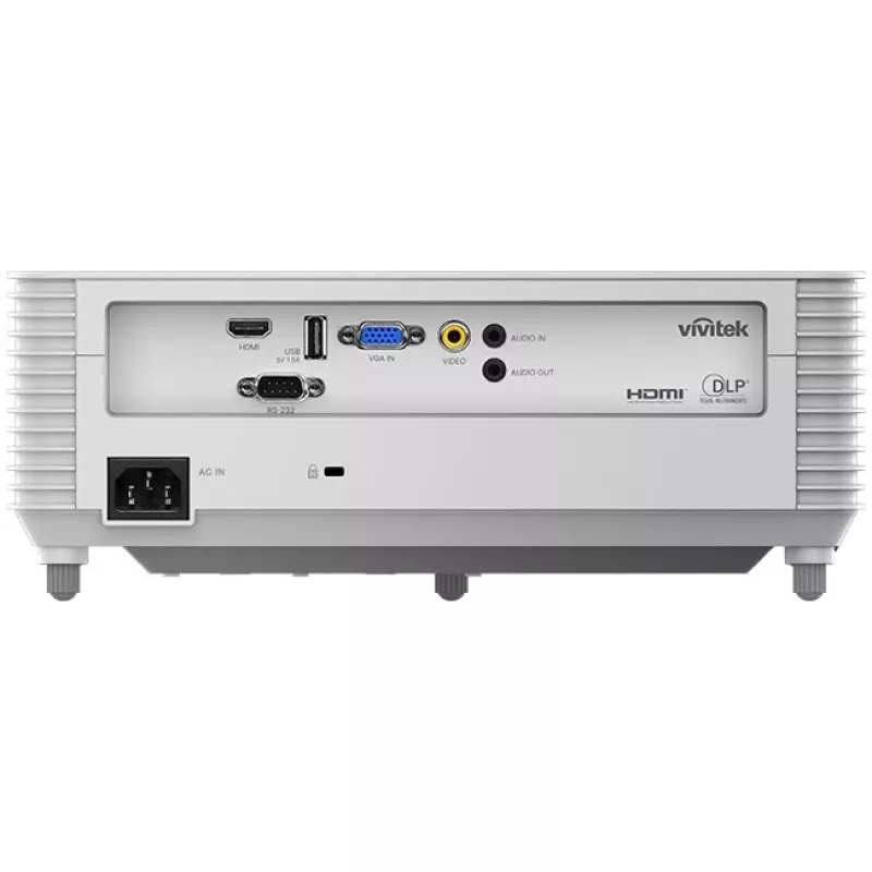 Projektor danych o standardowym rzucie Vivitek DX330 — 4000 ANSI lumenów, DMD, XGA, 3D, współczynnik rzutu 1,94–2,16:1, 2,7 kg