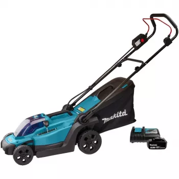 Makita DLM330RT Kosiarka Kosiarka ręczna na baterie Czarna - Niebieska (DLM330RT)