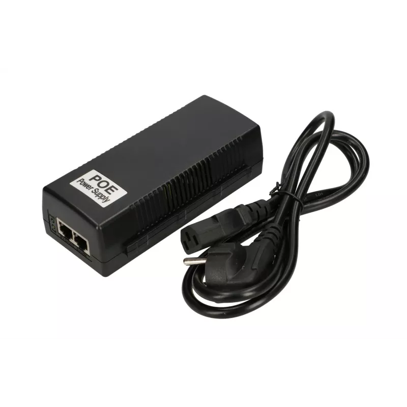 Extralink POE-48-48W Zasilacz, 48V, 1A, 48W, Gigabit 802.3af/at