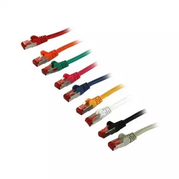 Kabel krosowy RJ45 - CAT6 250 MHz - 2 m czarny - S-STP(S/FTP) - TPE/LSZH(Superflex) - Synergy 21