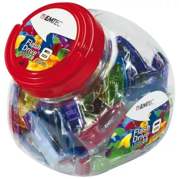 Pamięć USB Emtec 32 GB USB typu A C410 Color Mix Candy Jar