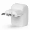 Ładowarka sieciowa Belkin WCA006VF1MWH-B6 do urządzeń mobilnych Smartphone Biała AC Szybkie ładowanie do użytku wewnętrznego