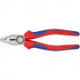 Knipex szczypce uniwersalne, uchwyty 2-komponentowe, 200 mm