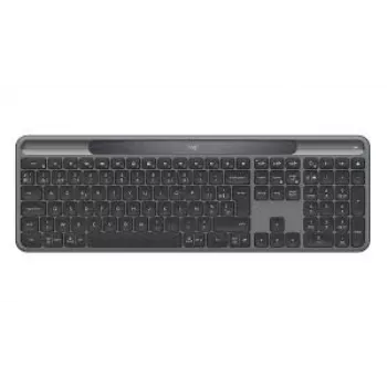Logitech Signature cienki Solar+ K980 for Business Klawiatura grafitowa QWERTY włoski
