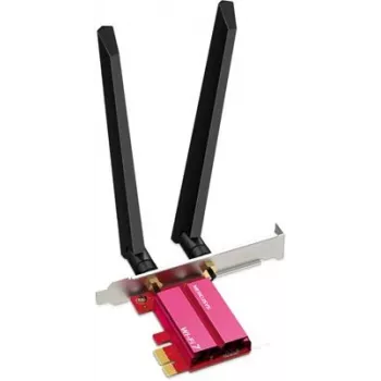 Karta sieciowa PCIe Tri-Band WiFi 7 MERCUSYS MA47BE — szybka łączność bezprzewodowa