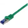 Logilink Professional Ultraflex - Patch-Cable - RJ-45 (M) to RJ-45 (M) - 50 cm - 6 mm - S/FTP -Cat.7 przewód instalacyjny (kabel) / CAT 6a (Ports) - bezhalogenowy, Moulded, Snagless - zielony RA