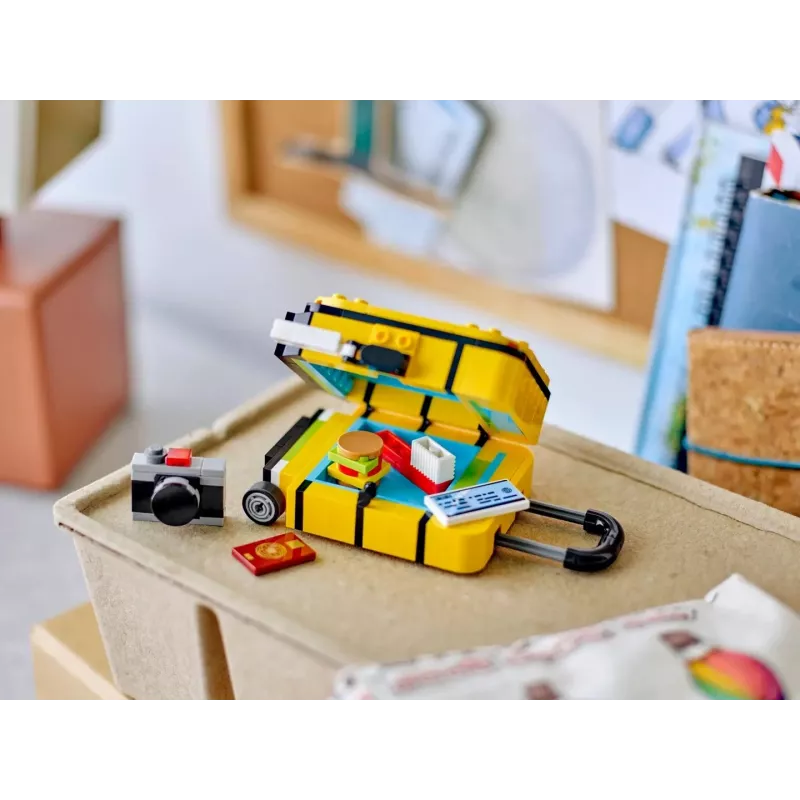 LEGO 40817 Żółta walizka podróżna