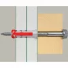 fischer Kołek rozporowy DUOPOWER 10x50 BigBox jasnoszary/czerwony 210 sztuk z możliwością wielokrotnego zamykania (570550)