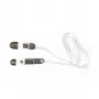 Sbox 2IN1W USB->Micro USB+IPH.5 M/M 1M biały