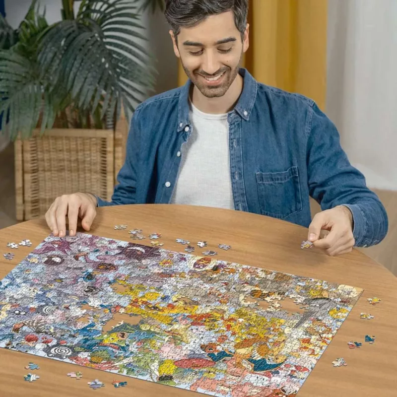 Puzzle 1000 elementów Pokemon Challenge