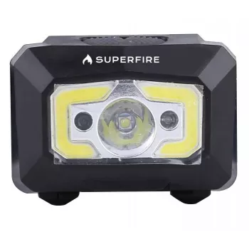 Latarka czołowa Superfire X30, 340 lm, USB, 5 trybów, 130 m