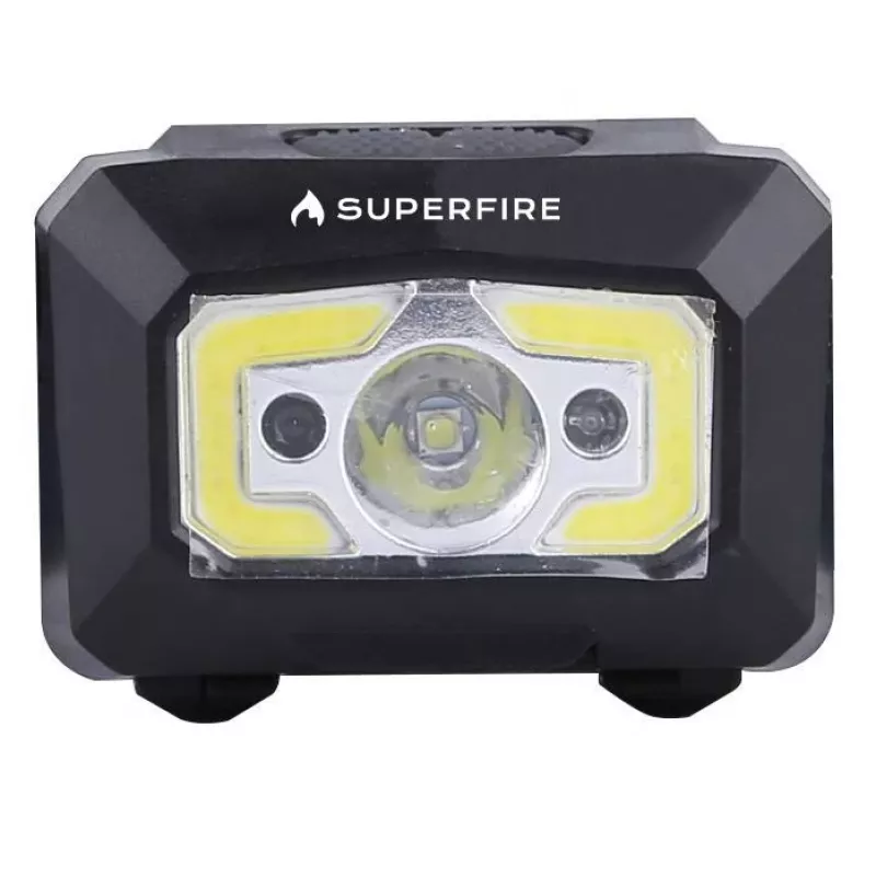 Latarka czołowa Superfire X30, 340 lm, USB, 5 trybów, 130 m