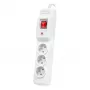 Listwa zasilająca ARMAC MULTI M3 PROTECTING POWER STRIP, 3 gniazda, kabel 3 m, szara
