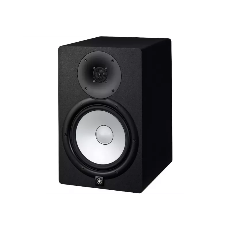 2-drożny głośnik monitorowy studyjny YAMAHA HS8, 120 W RMS, 8-calowy woofer, 1-calowy tweeter, 38–30000 Hz, wejście XLR, czarny