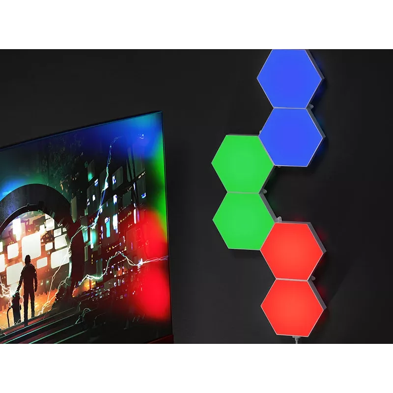 Wpuszczany panel LED RGB TRACER Smart Hexagon Tracer 47256 Ambience TRAOSW47256