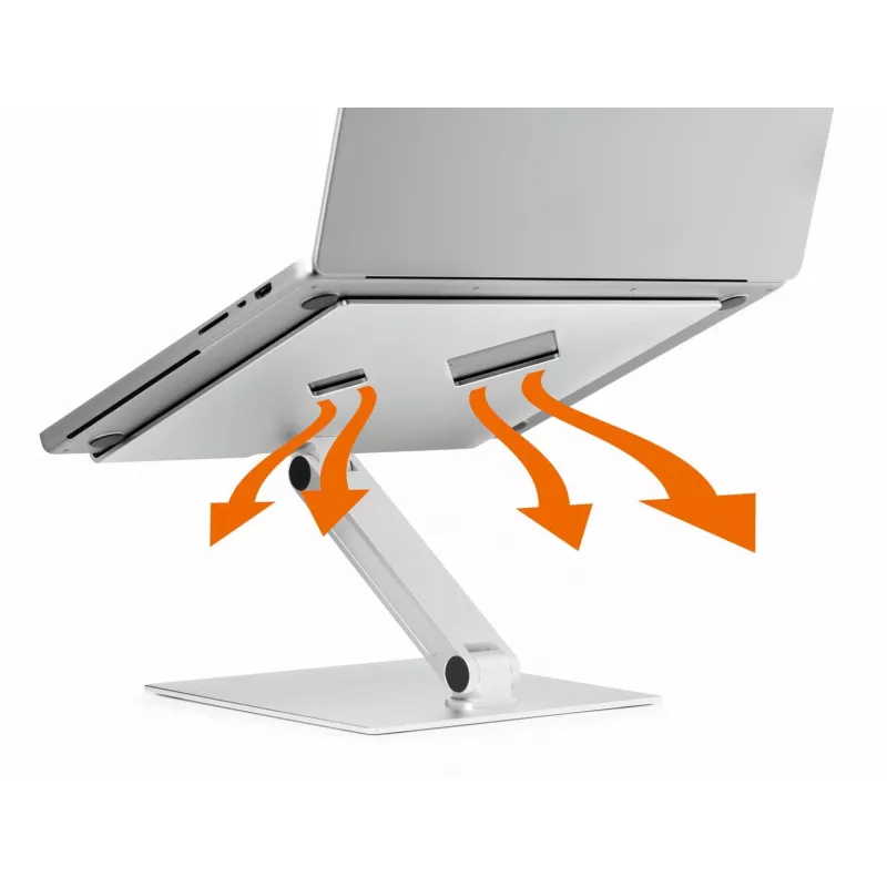 Uchwyt pasywny Durable 505023 Laptop Srebrny Do użytku wewnętrznego