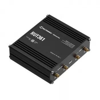 Router przemysłowy 4G LTE Teltonika RUT361 Cat 6 LTE, WiFi 4, 2x RJ45 100 Mb/s, IP30
