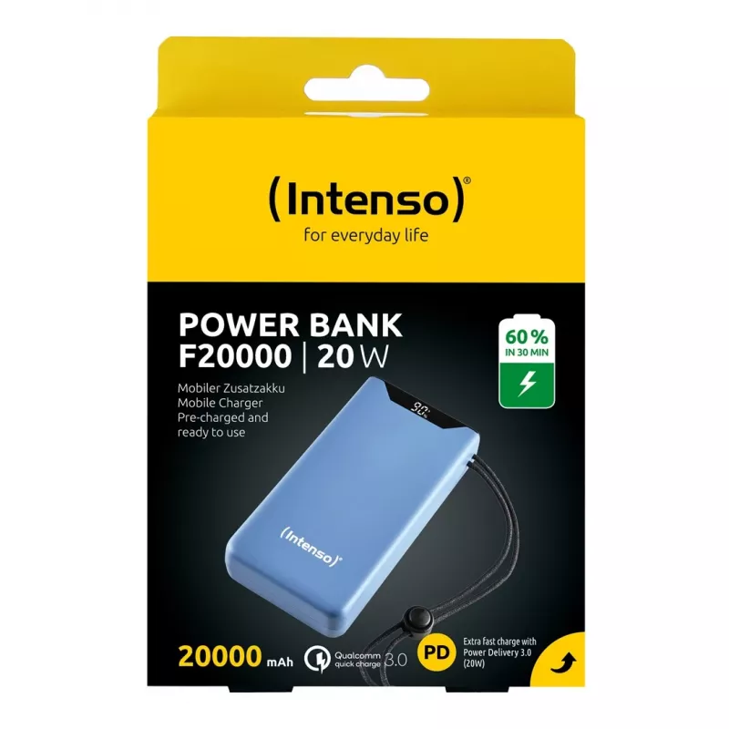 Intenso 7332055 powerbank litowo-polimerowy (LiPo) 20000 mAh niebieski