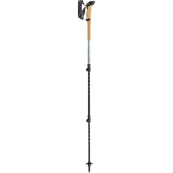 Kije trekkingowe Leki Makalu Lite regulowane 90–125 cm, szaro-zielone