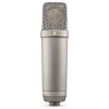 Studyjny mikrofon pojemnościowy RØDE NT1‑A 5th Gen — kardioidalny, XLR/USB, 24/32‑bitowy, do 192 kHz, maks. SPL 142 dB, srebrny