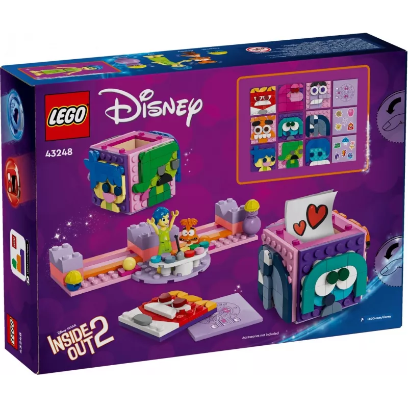 Klocki konstrukcyjne LEGO Disney Pixar Inside Out 2 Kostki nastroju 43248