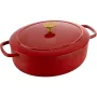 Casserole Ballarini Bellamonte Oval Cast Iron 4.5 l czerwony