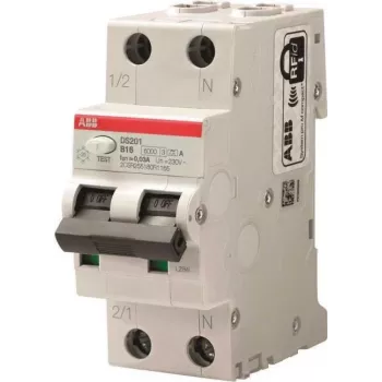 ABB DS201 B10 A30 RCBO Switch 6kA 1P+N TypA B10 30mA (2CSR255180R1105)