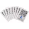 Hekatron Service Codes Mein HPlus 10er Model 30-6800118-01-01 — zestaw 10 naklejek z kodem serwisowym